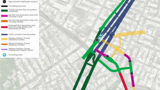WHT Stage 1 - weekly tunnelling update - Rozelle and Balmain | 12 May 2023 news post