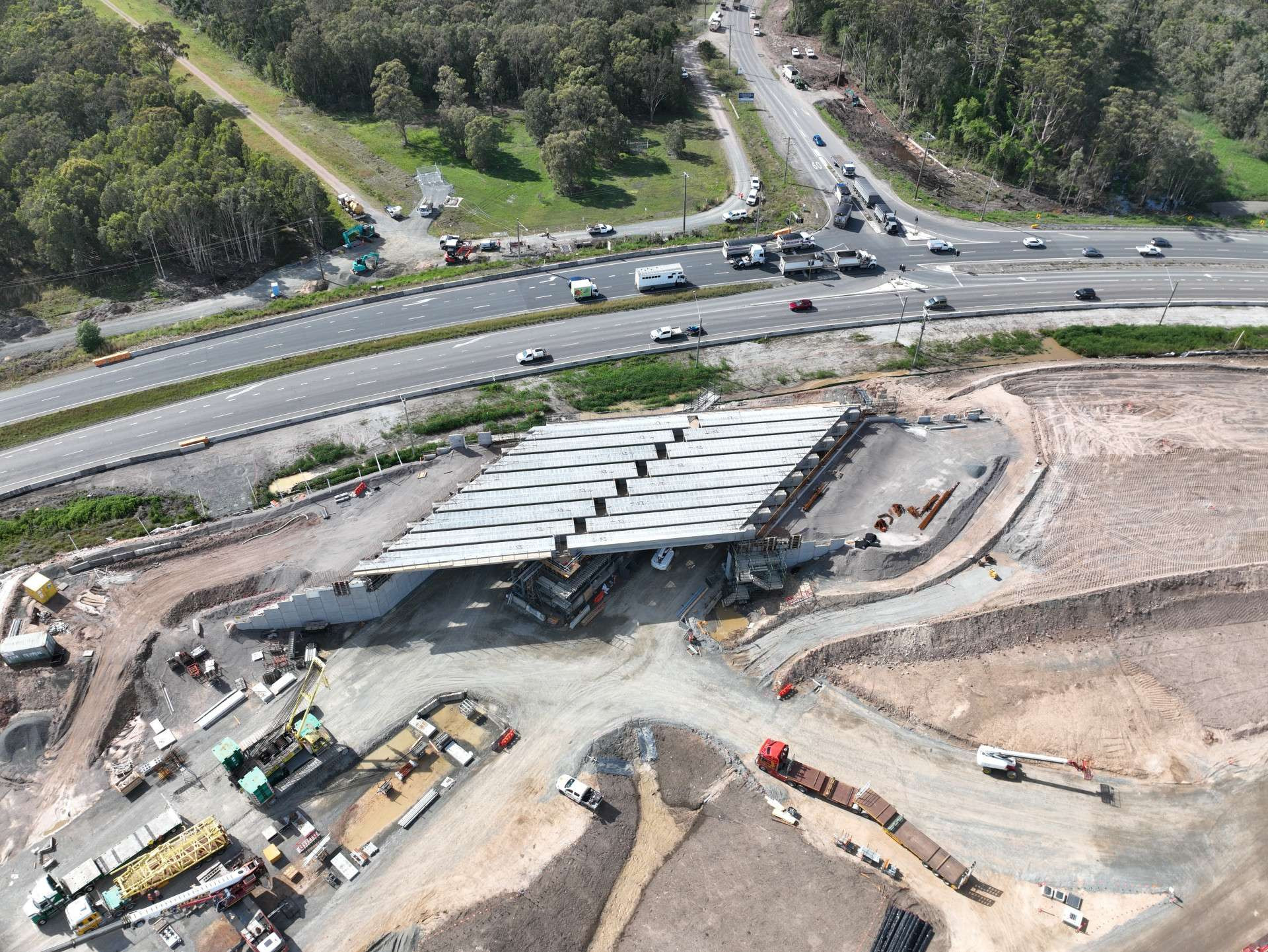 M1 Pacific Motorway extension achieves major milestone at Tomago Interchange news post thumbnail