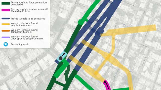 WHT Stage 1 weekly tunnelling update - Rozelle | 24 March 2023 news post