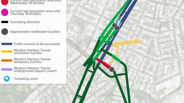 WHT Stage 1 - weekly tunnelling update - Rozelle and Balmain | 29 September 2023 news post