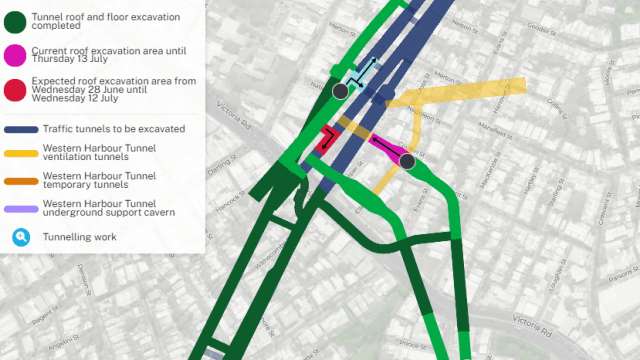 WHT Stage 1 - weekly tunnelling update - Rozelle and Balmain | 23 June 2023 news post