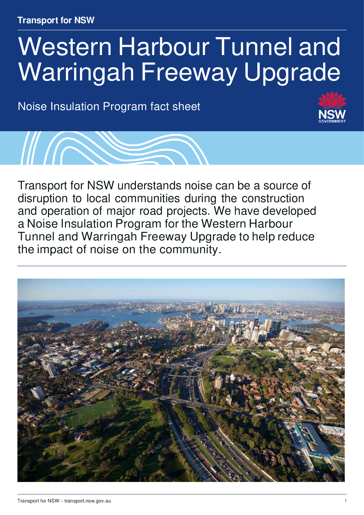 Fact Sheet: Noise Insulation Program