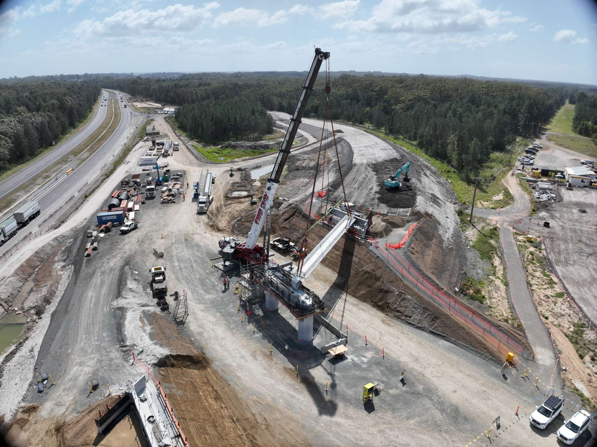 Exciting Progress for the M1 extension at the Raymond Terrace Interchange news post thumbnail