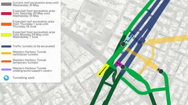 WHT Stage 1 - weekly tunnelling update - Rozelle and Balmain | 26 May 2023 news post
