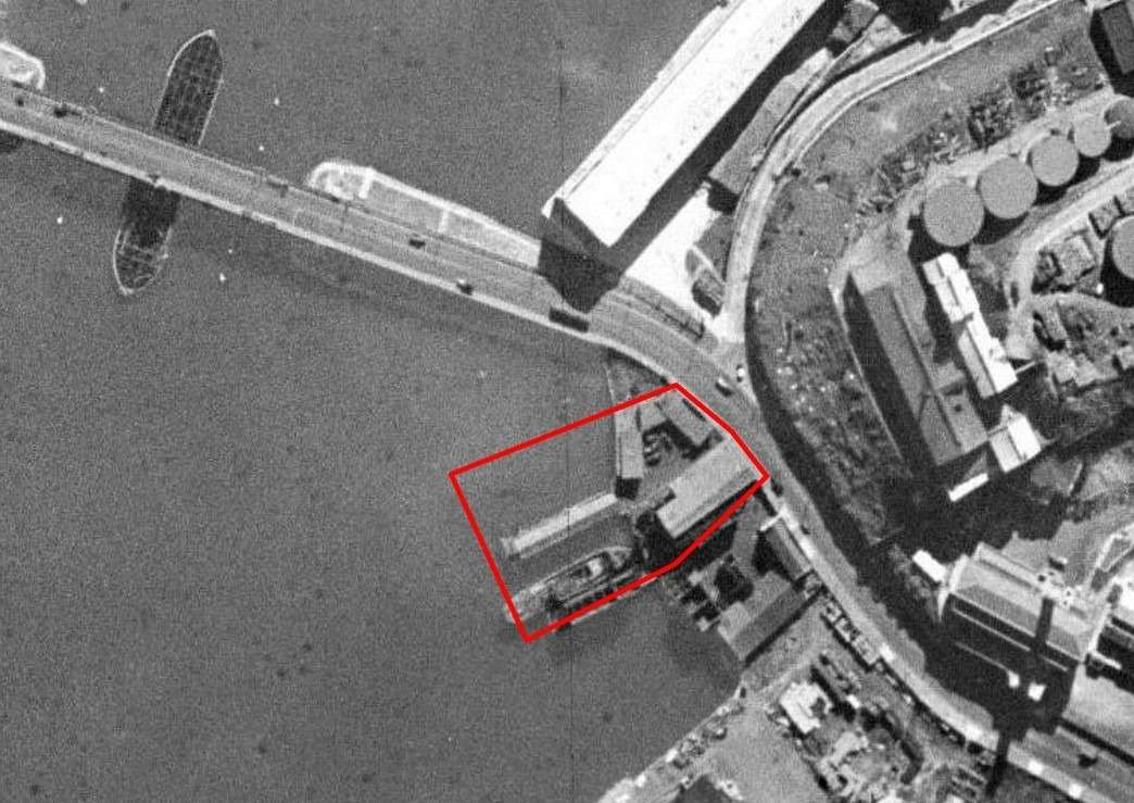 Blackwattle Bay urban renewal portal - 1943 aerial photograph of Pyrmont