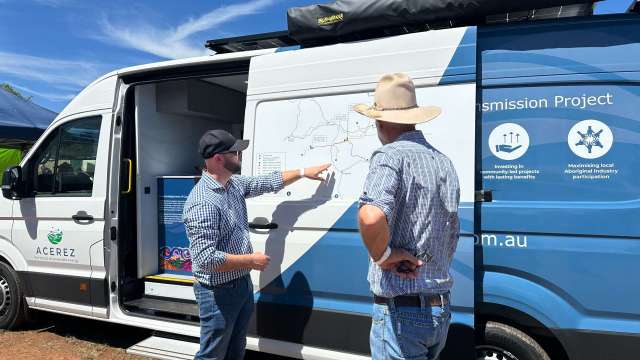 ACEREZ launches information van to connect with regional communities news post