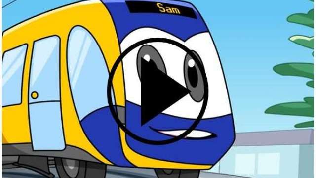 Staying Safe with Sam the Tram news post