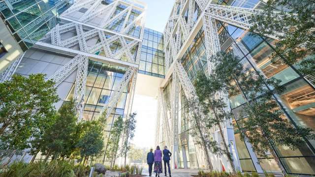A landmark moment for the project: Powerhouse Parramatta building complete news post