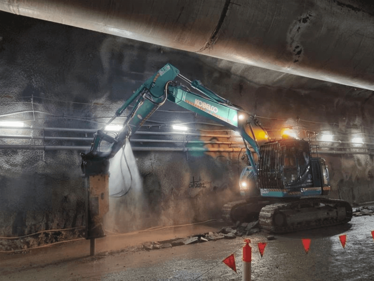 Inner West - Birchgrove launch chamber excavation