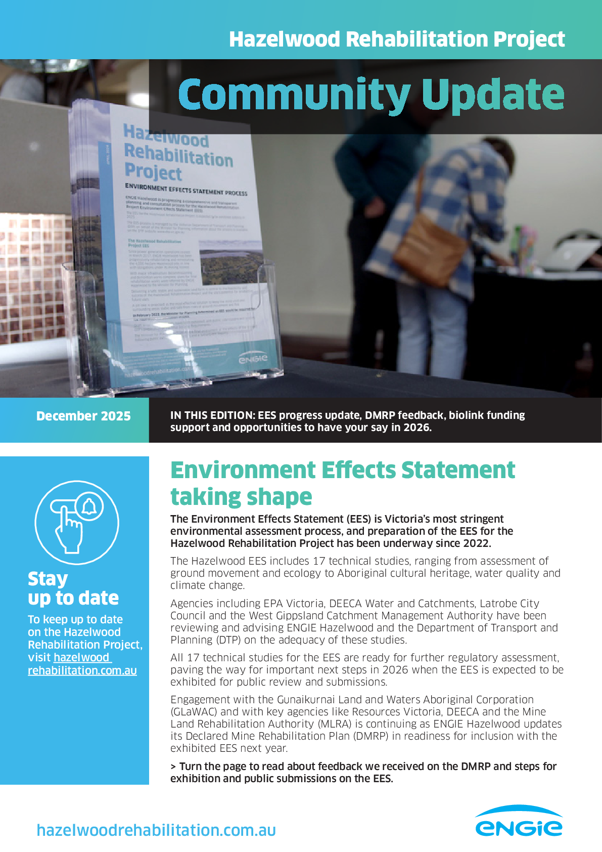 Hazelwood Community Update Dec 2025