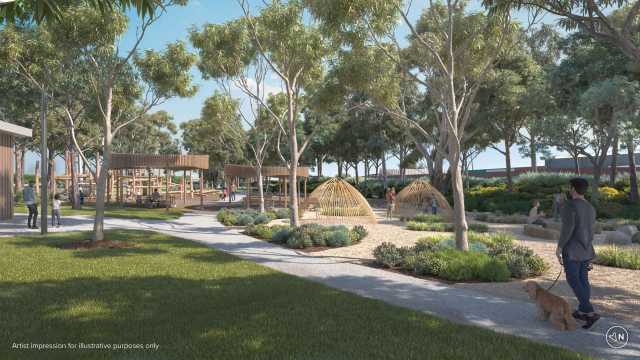 Ware Street Reserve render