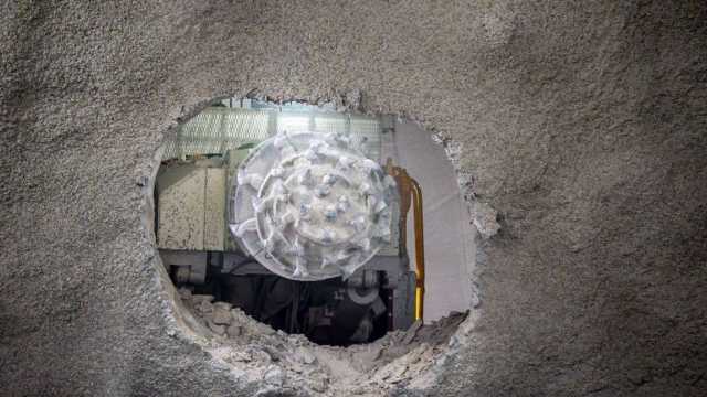 Main Tunnel breakthrough