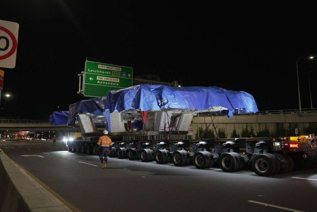 Transporting the tunnel boring machines (TBMs) news post thumbnail