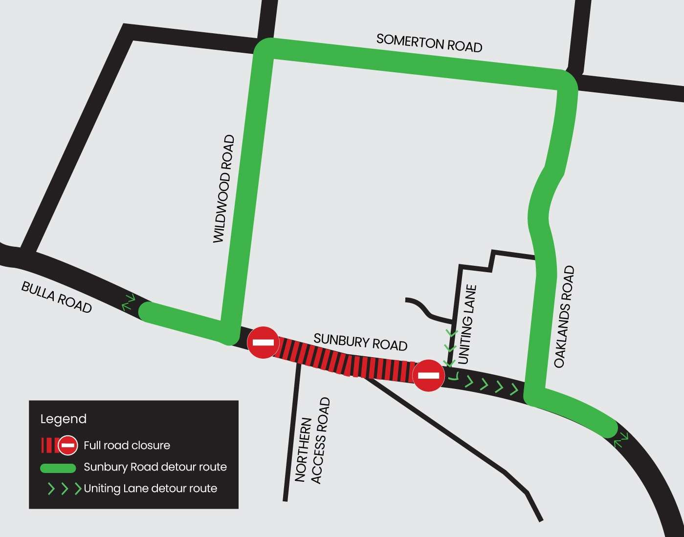 Sunbury_Rd_closure_map