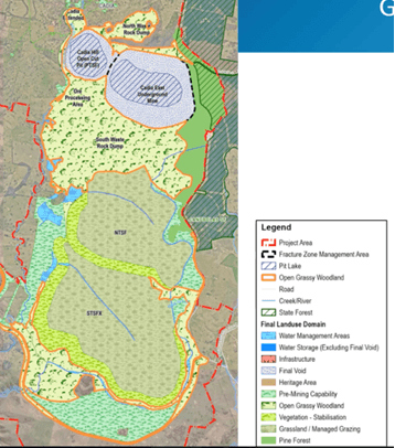 Image showing a map of the project area