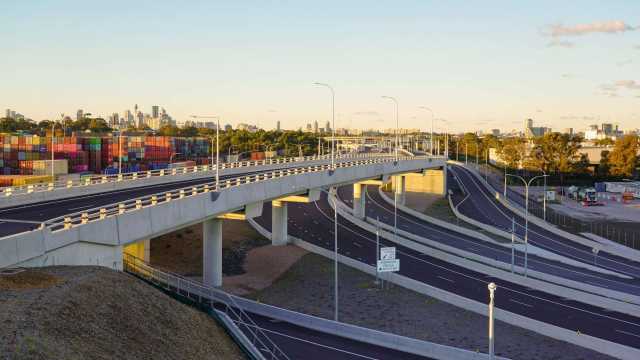 Sydney Gateway_new road near SPI_4 (002)