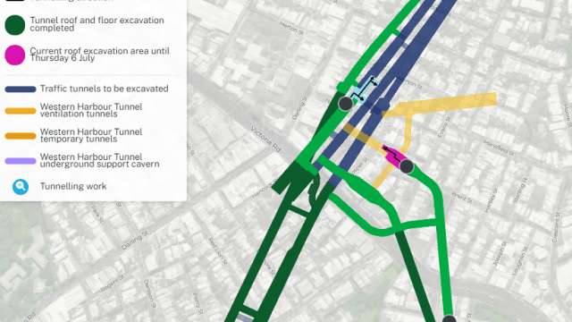 WHT Stage 1 - weekly tunnelling update - Rozelle and Balmain | 16 June 2023 news post