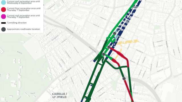WHT Stage 1 - weekly tunnelling update - Rozelle and Balmain | 18 August 2023 news post