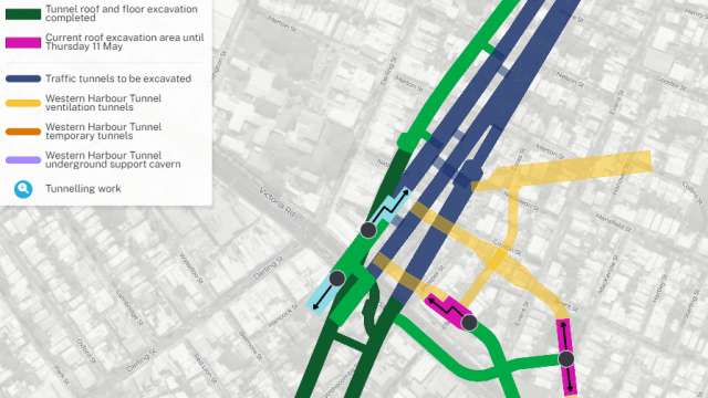 WHT Stage 1 weekly tunnelling update - Rozelle | 21 April 2023 news post