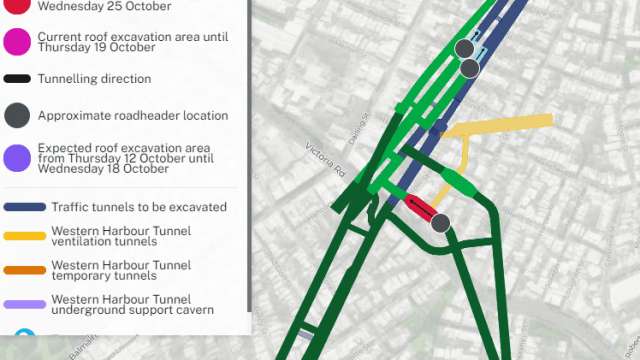 WHT Stage 1 - weekly tunnelling update - Rozelle and Balmain | 6 October 2023 news post