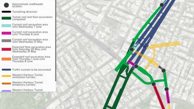 WHT Stage 1 - weekly tunnelling update - Rozelle and Balmain | 19 May 2023 news post