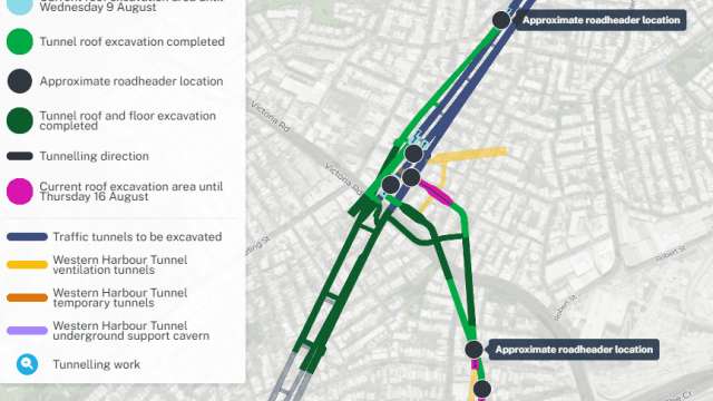 WHT Stage 1 - weekly tunnelling update - Rozelle and Balmain | 28 July 2023 news post