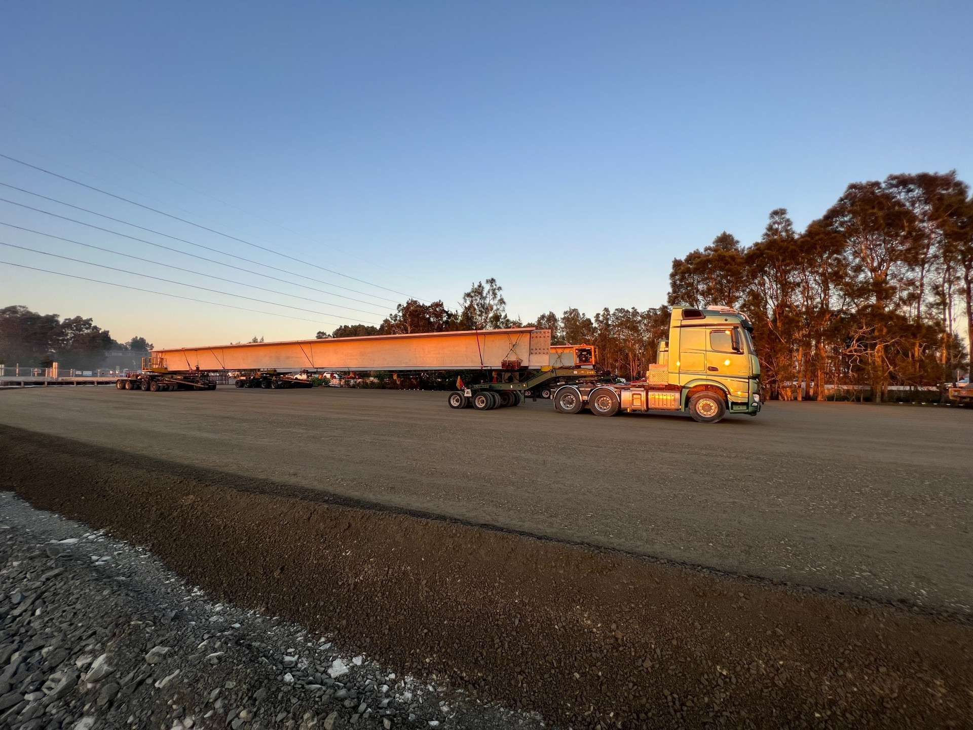 Black Hill to Tomago - Girder delivery May 2024 news post thumbnail