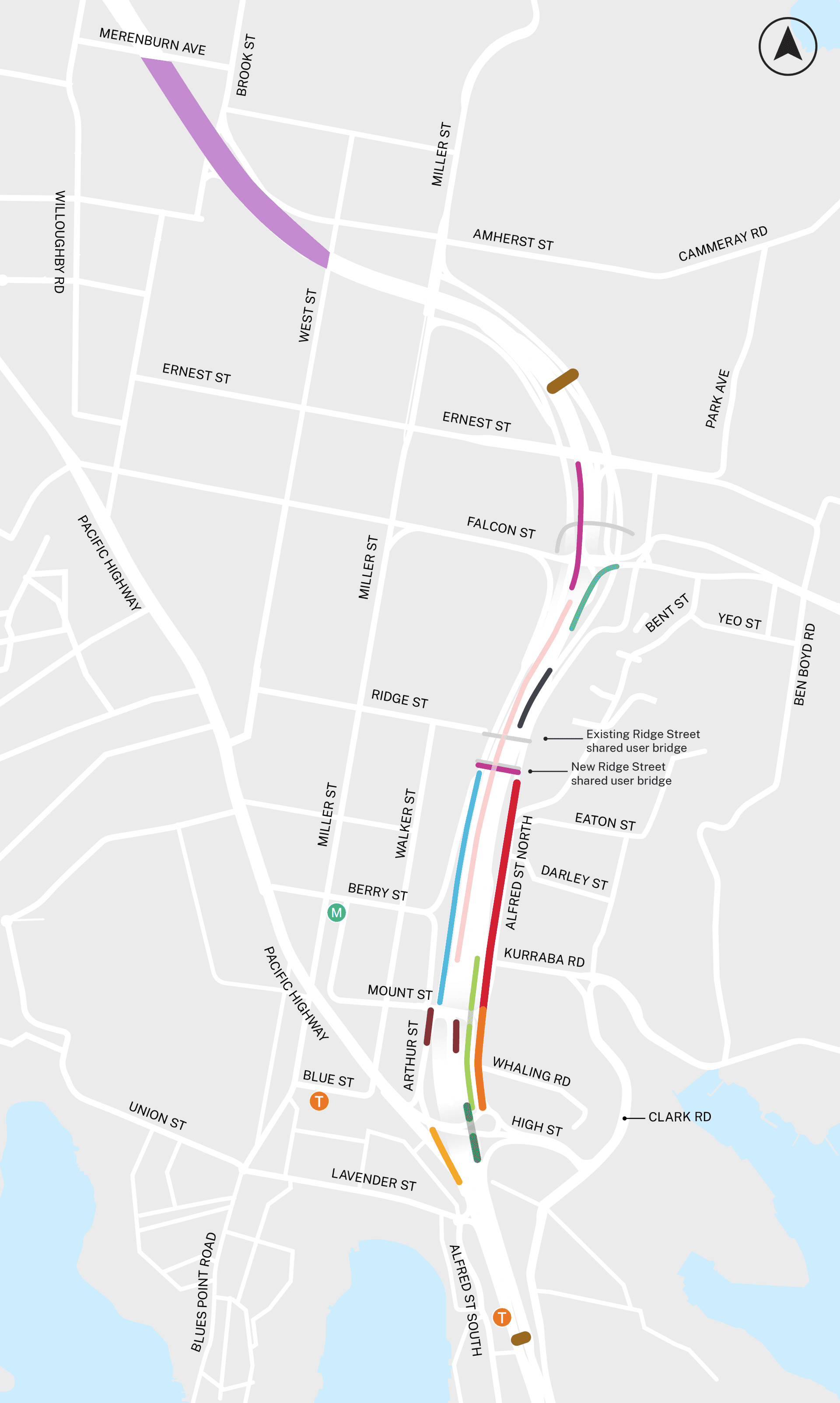 PORTAL Work locations map