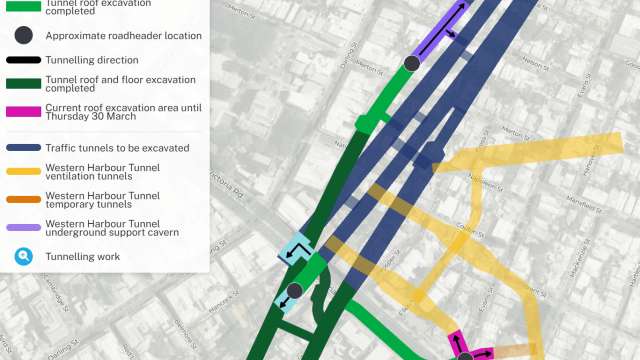 WHT Stage 1 weekly tunnelling update - Rozelle | 10 March 2023 news post