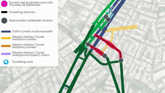 WHT Stage 1 - weekly tunnelling update - Rozelle and Balmain | 15 September 2023 news post