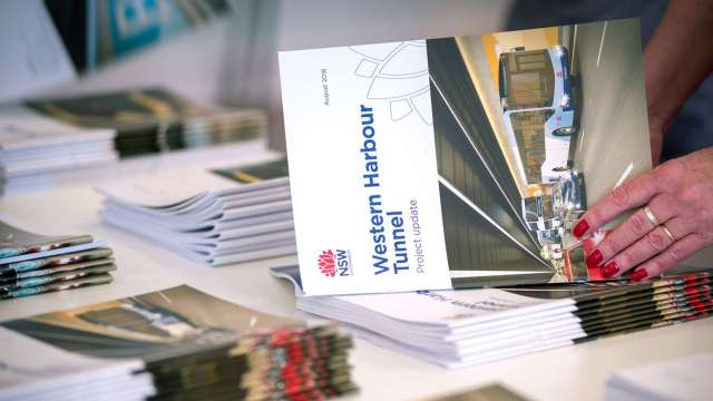 Western Harbour Tunnel Stage 1 - weekly tunnelling update - Rozelle and Balmain | 8 March 2024 news post