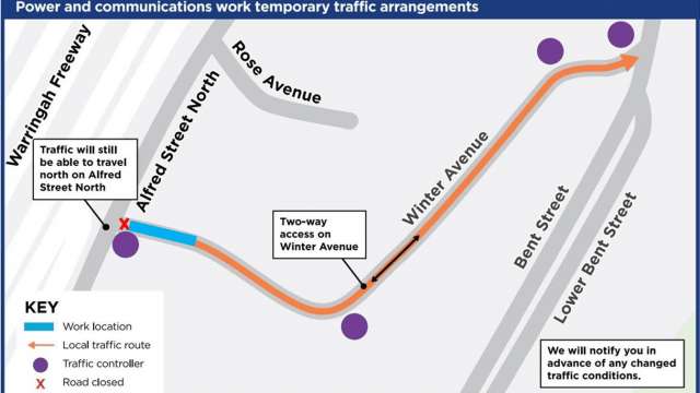 Winter Avenue closure and detour on Monday 6 September 2021 news post