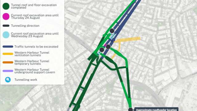 WHT Stage 1 - weekly tunnelling update - Rozelle and Balmain | 4 August 2023 news post