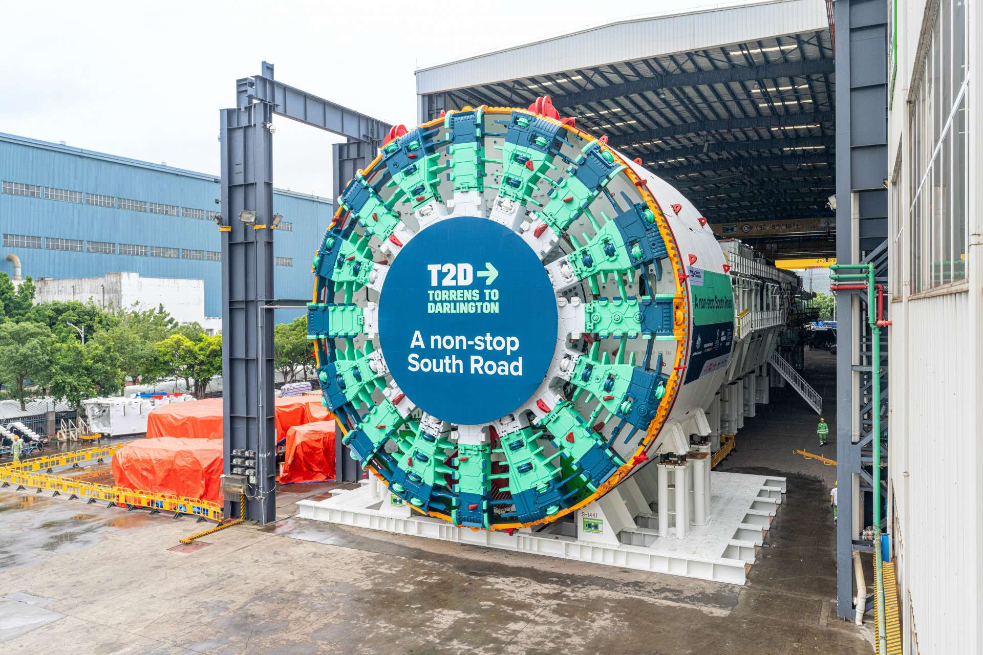 Tunnelling | Torrens to Darlington | Department for Infrastructure and ...