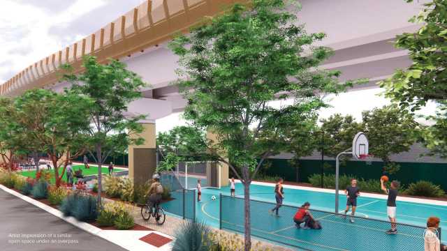 South Road Tram Overpass-Render Example-With Directions_T2D