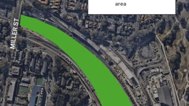 Upcoming weekend work in May between Ernest Street and Miller Street, Cammeray news post thumbnail