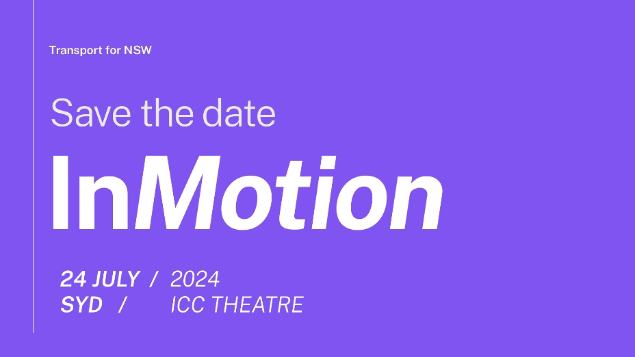 Save the date: InMotion Conference – 24th July 2024 news post thumbnail