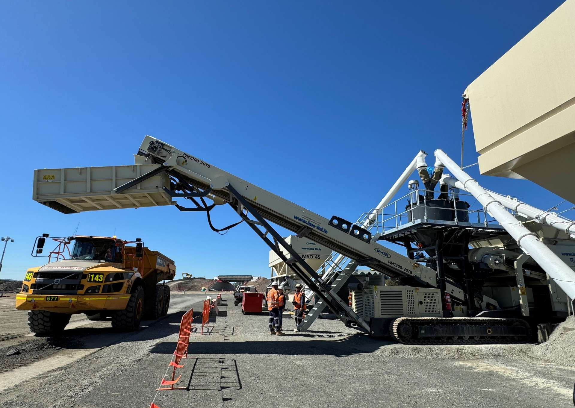 Reducing environmental impacts on the M1 extension using an on-site pug mill news post thumbnail