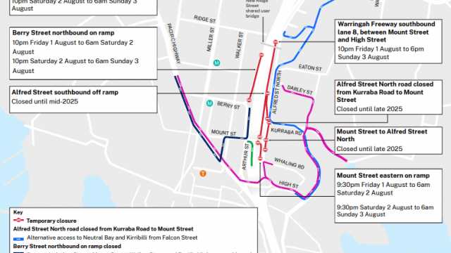1-3 August traffic map 2