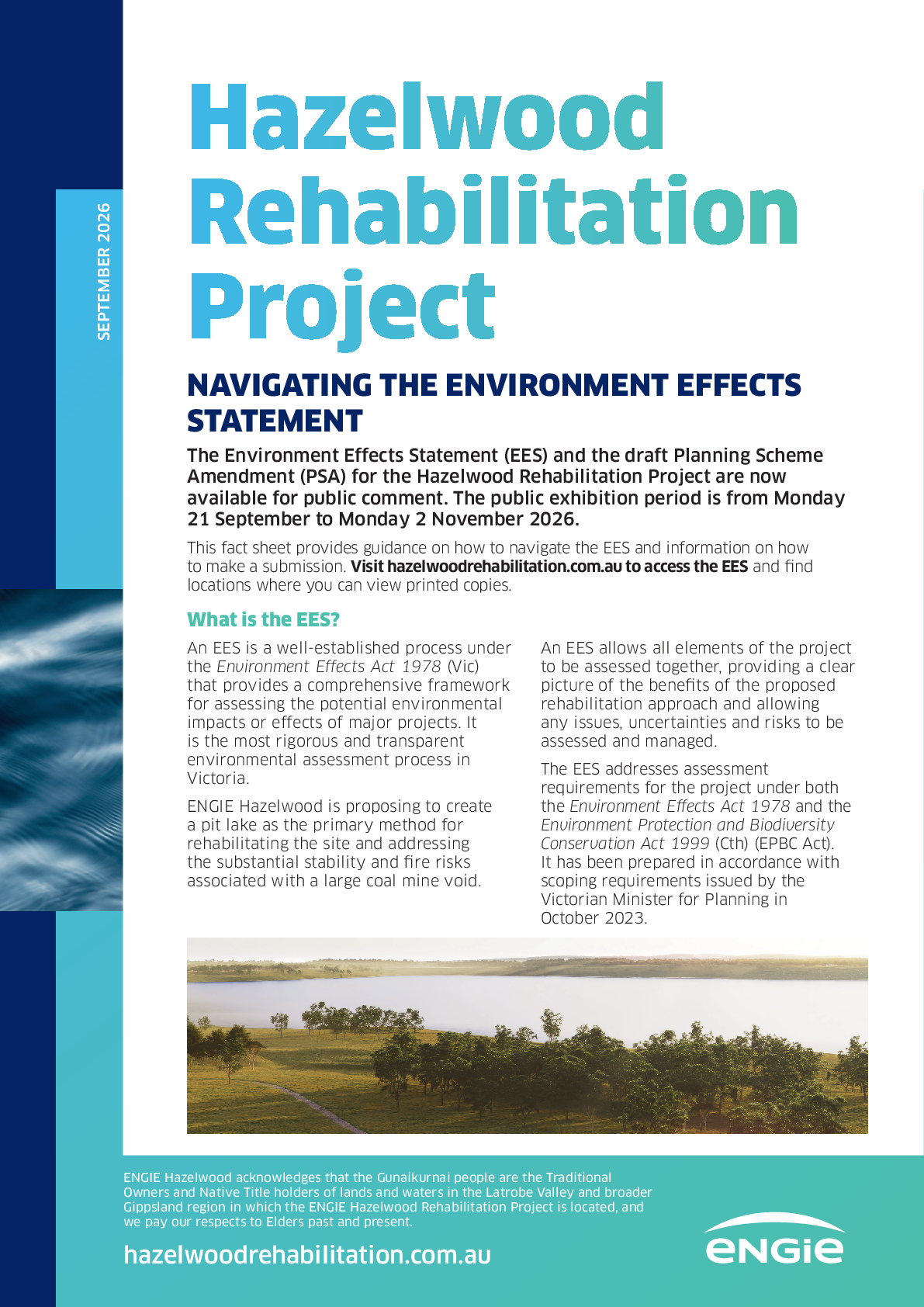 Navigating the Environment Effects Statement factsheet September 2026