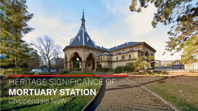 Heritage Significance of Mortuary Station, Chippendale NSW news post thumbnail