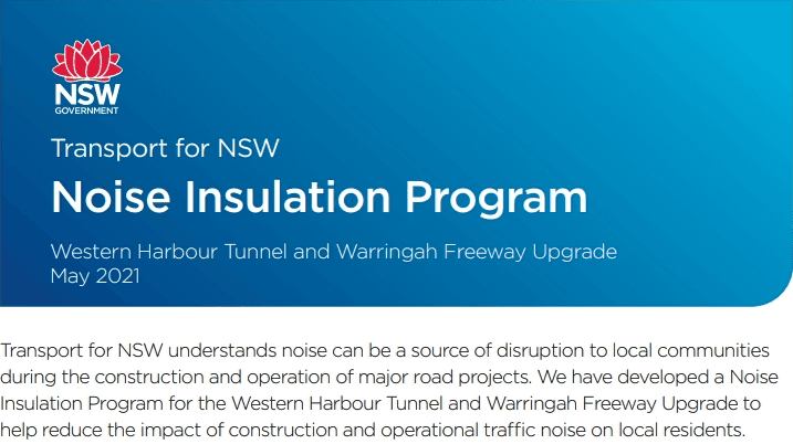 Noise inslation program pdf - fact sheet