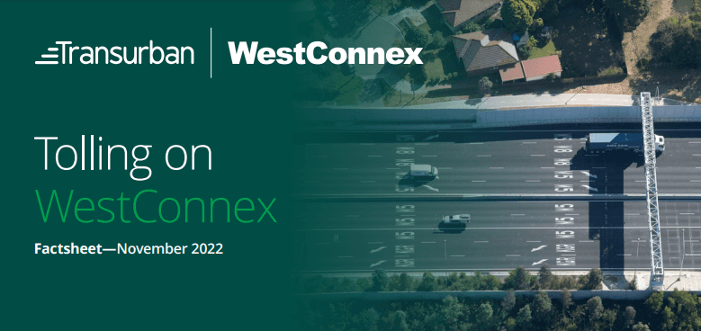 Tolling on WestConnex FactSheet