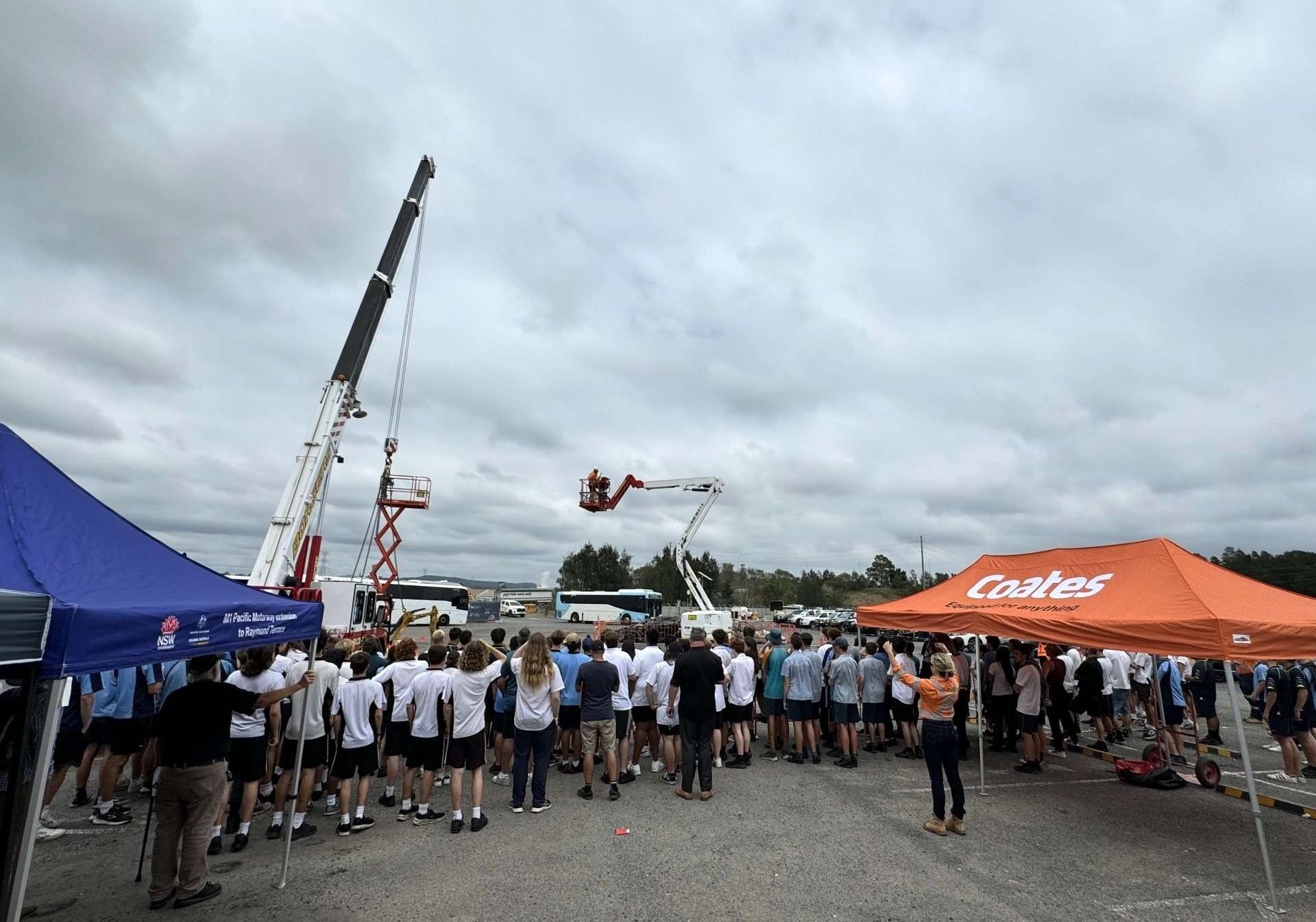 Local students get hands-on with STEM careers at the M1 extension project news post thumbnail