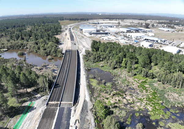 All three bridges now complete on the Heatherbrae Bypass news post thumbnail