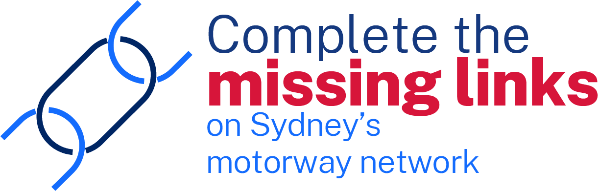 Complete the missing links on Sydney's motorway network