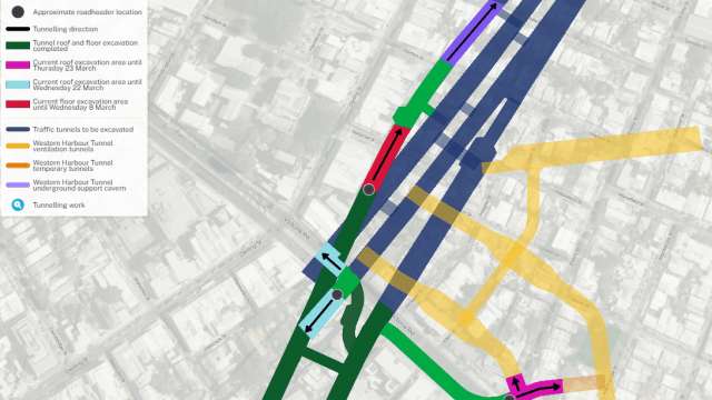 WHT Stage 1 weekly tunnelling update - Rozelle | 3 March 2023 news post